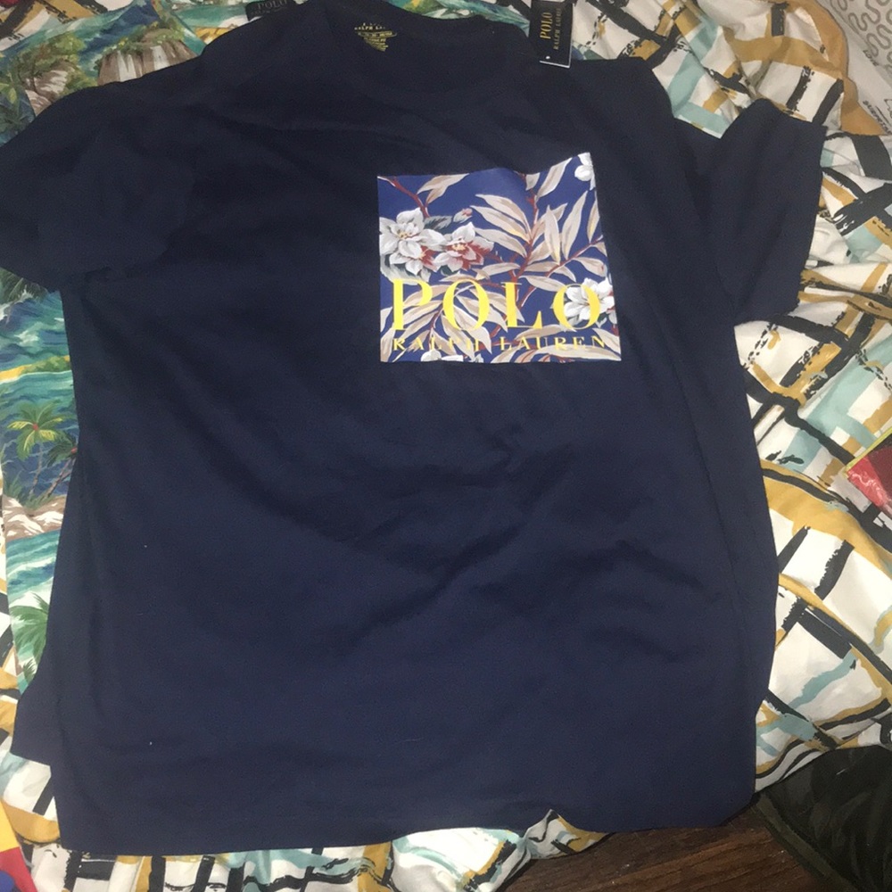 Polo RL Floral t shirt nwt